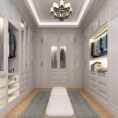 Nordic Simple Design Walk in Combination Wardrobe