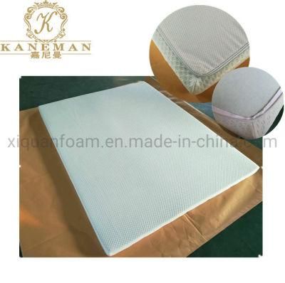 Queen Size Memory Foam Mattress Topper Roll Packing in a Box