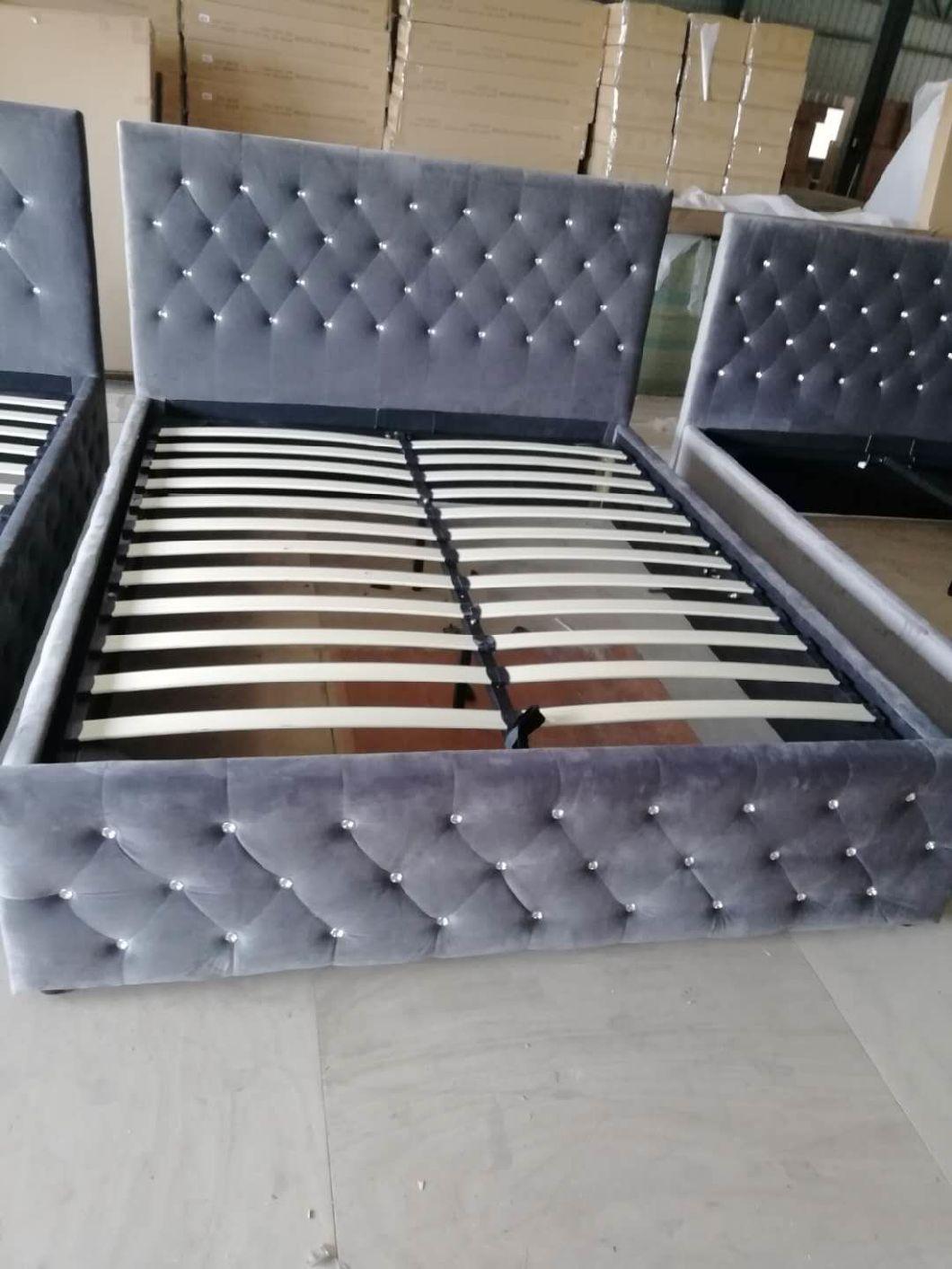 High Quality Romantic Leather Bed