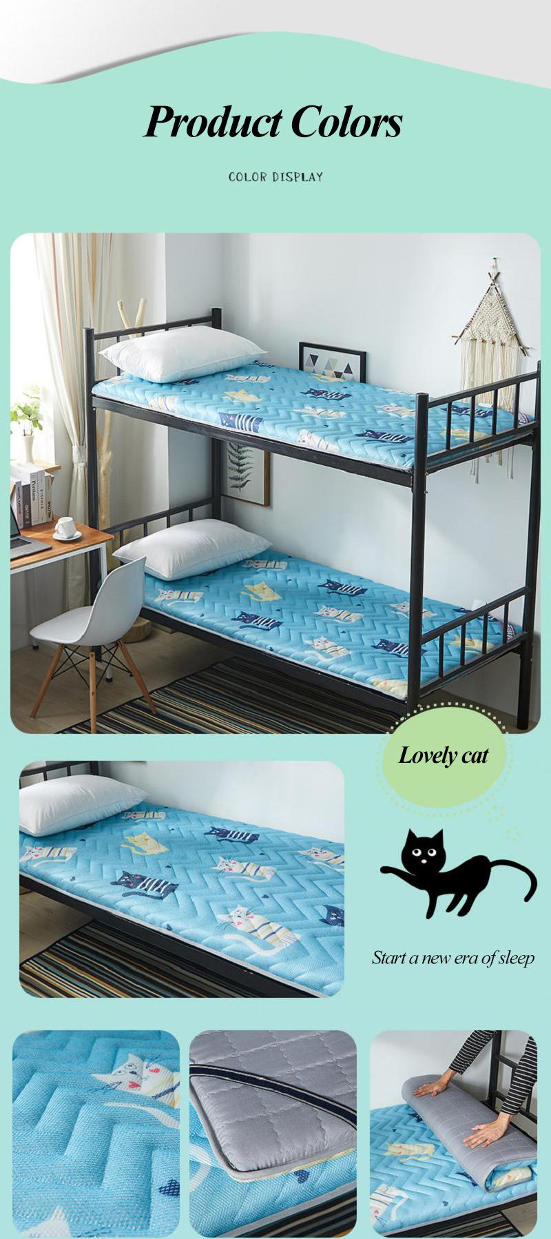 Forces Bunk Bed Mattress Portable Soft Thin Comfortable Single