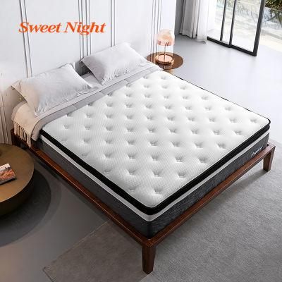 Hotel Queen Orthopedic Memory Foam Home Furniture Latex Spring Mattress