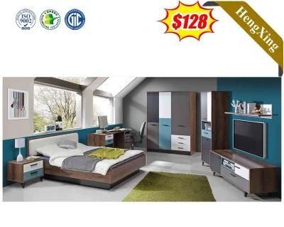 Modern Home Furniture Bed Set 1.8m High Men&prime;s Bedroom Storage Bed