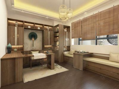 Melamine New Chinese Design Home Furniture Living Room Bedroom Wardrobe