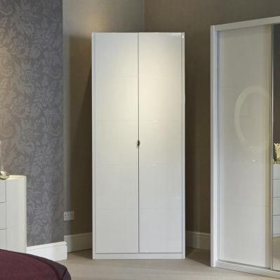 Nova Modern Wooden Furniture Armoires Pure White Hotel Clothes Wardrobe 3 Doors Wardrobes