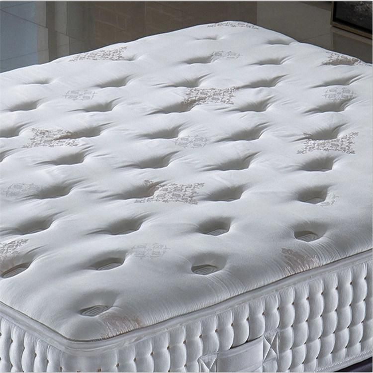 Luxury Design Fire Retardant Standard 5 Star Hotel Spring Mattress for Sale