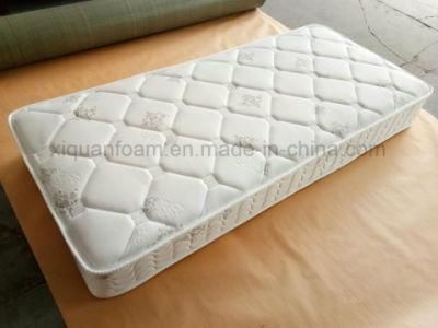 Compressed 10inch Bedroom Furniture High Density Foam and Pocket Spring Mattress
