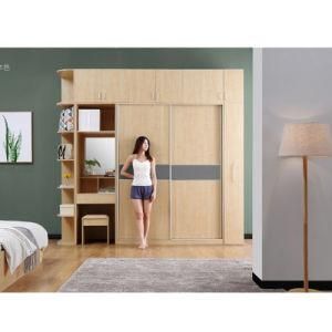 Manufacturer Direct on Sale 100% Customized Dressing Table Design Wooden Wardrobe Closet