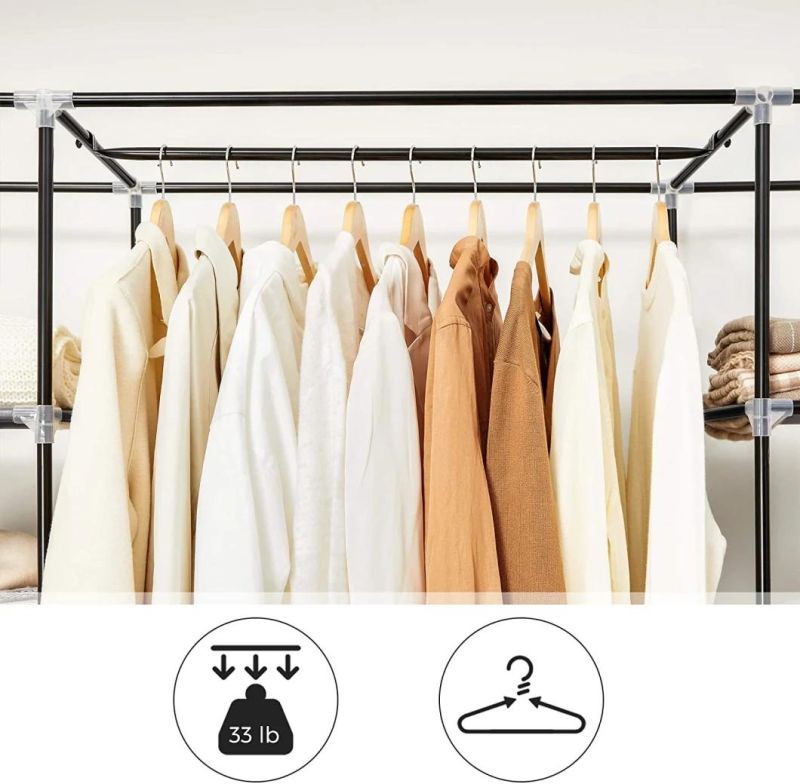 Metal Steel Clothes Bedroom Storage Cabinet Locker Furniture Wardrobe
