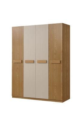 Bedroom Furniture Modern Style 4-Door Wardrobe