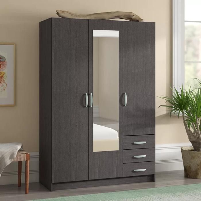 Hot Sales New Modern MDF Bedroom Furniture Wooden Wardrobe (HF-WF05261)