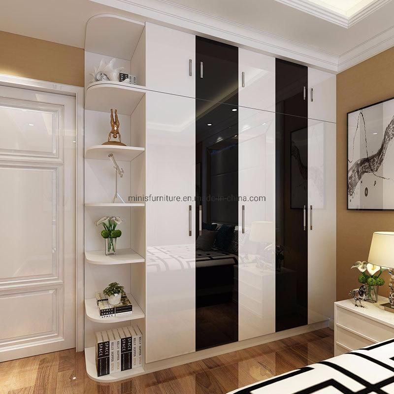 (MN-WR15) Beautiful Home Bedroom Modern White Wardrobe