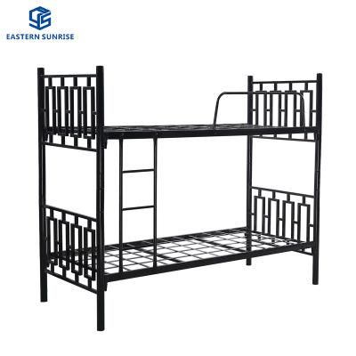 School Camp Military Use Heavy Duty Cheap Steel Bunk Bed