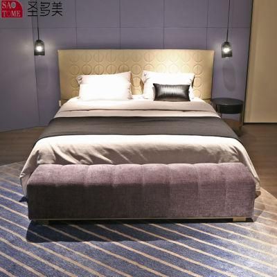 Italian Design Home Furniture Bedroom Upholstery Kingsize Bed