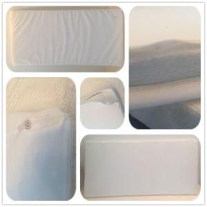 White Hard Cotton Foam with Microfiber Cover