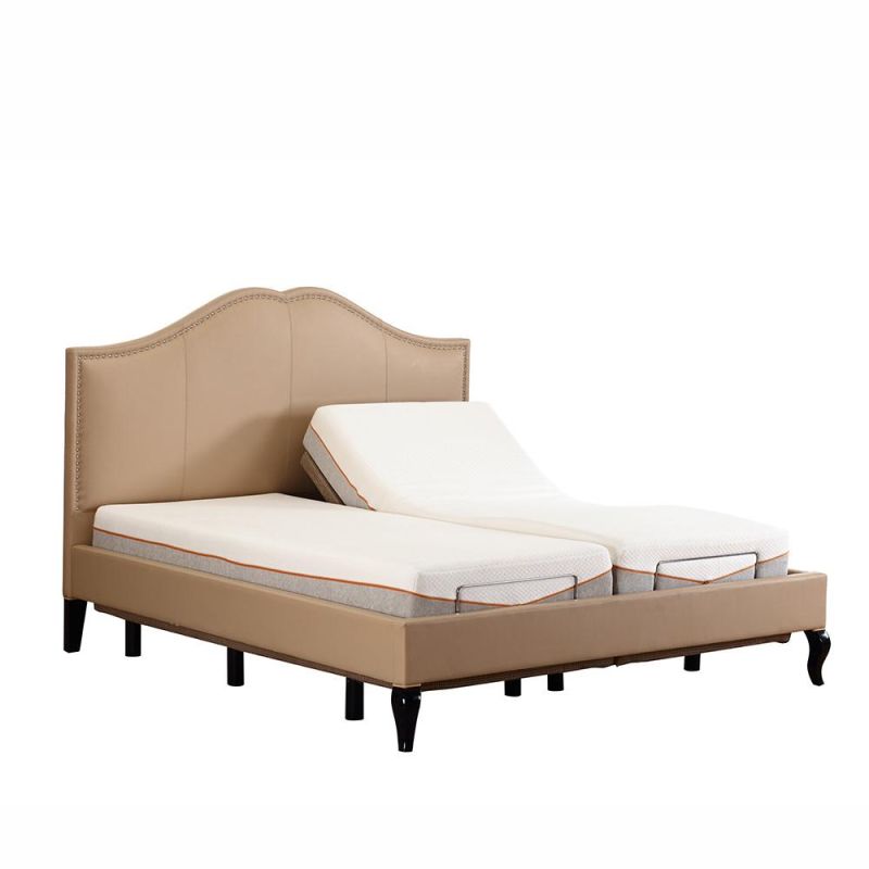 Factory Wholesale Bed with Headboard and Mattress for Bedroom Furniture Electric Adjustable Bed