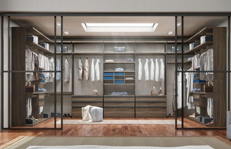 PA 2022 Multifunctional Wardrobe Easy Assembly Wardrobe Fitted Sliding Wardrobe