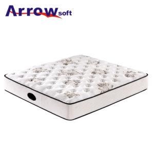 High Quality Compressed Full Size Foam Natural Latex Spring Mattress