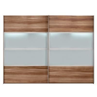 Modern 2 Metre Slidning Door with Light 20dd035 Bedroom Wardrobe