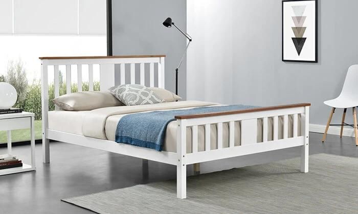 Modern Style Solid Wood Platform Bed Frames
