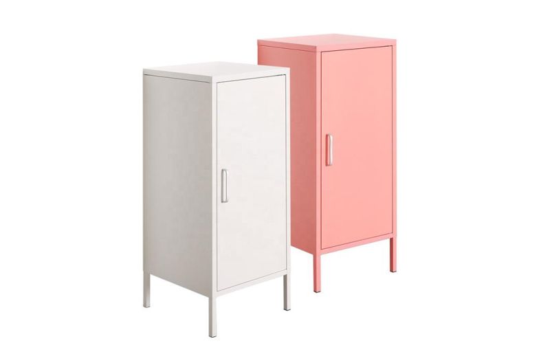 manufacturer Single Swing Metal Door Cabinet with Handle