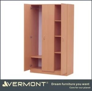 2015hot Sale Cheap Melamine or MDF Modern Bedroom Wardrobe