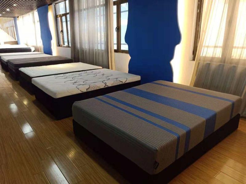 10 Inch and 12 Inch Luxury Cool Gel Memory Foam Mattress Roll in Color Box
