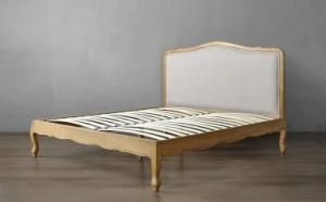 French Furniture King and Queen Wooden Bed From China Factory
