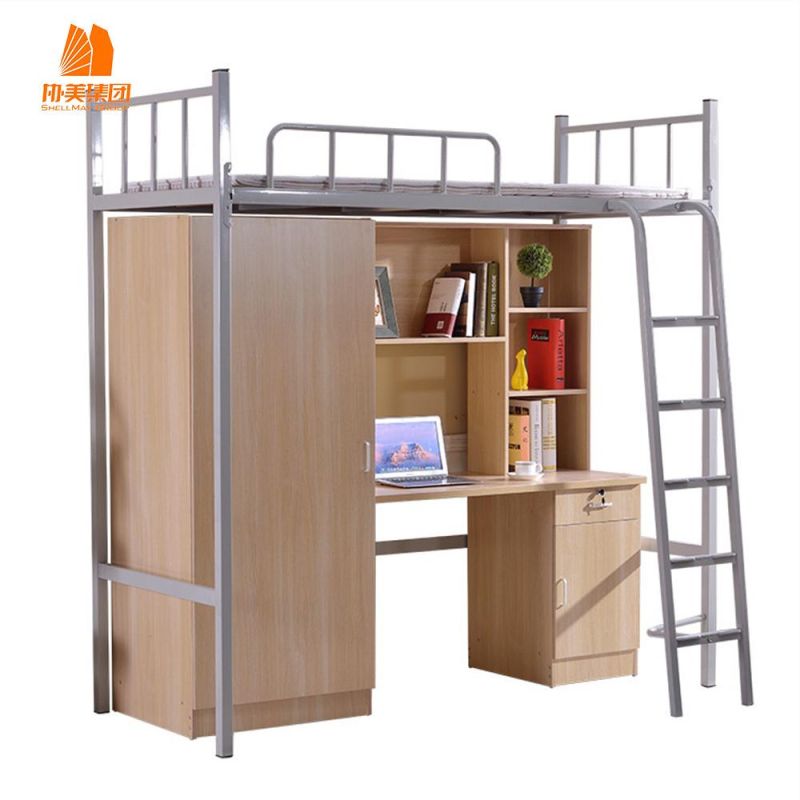 Loft Bed with Desk, Suitable for The Children