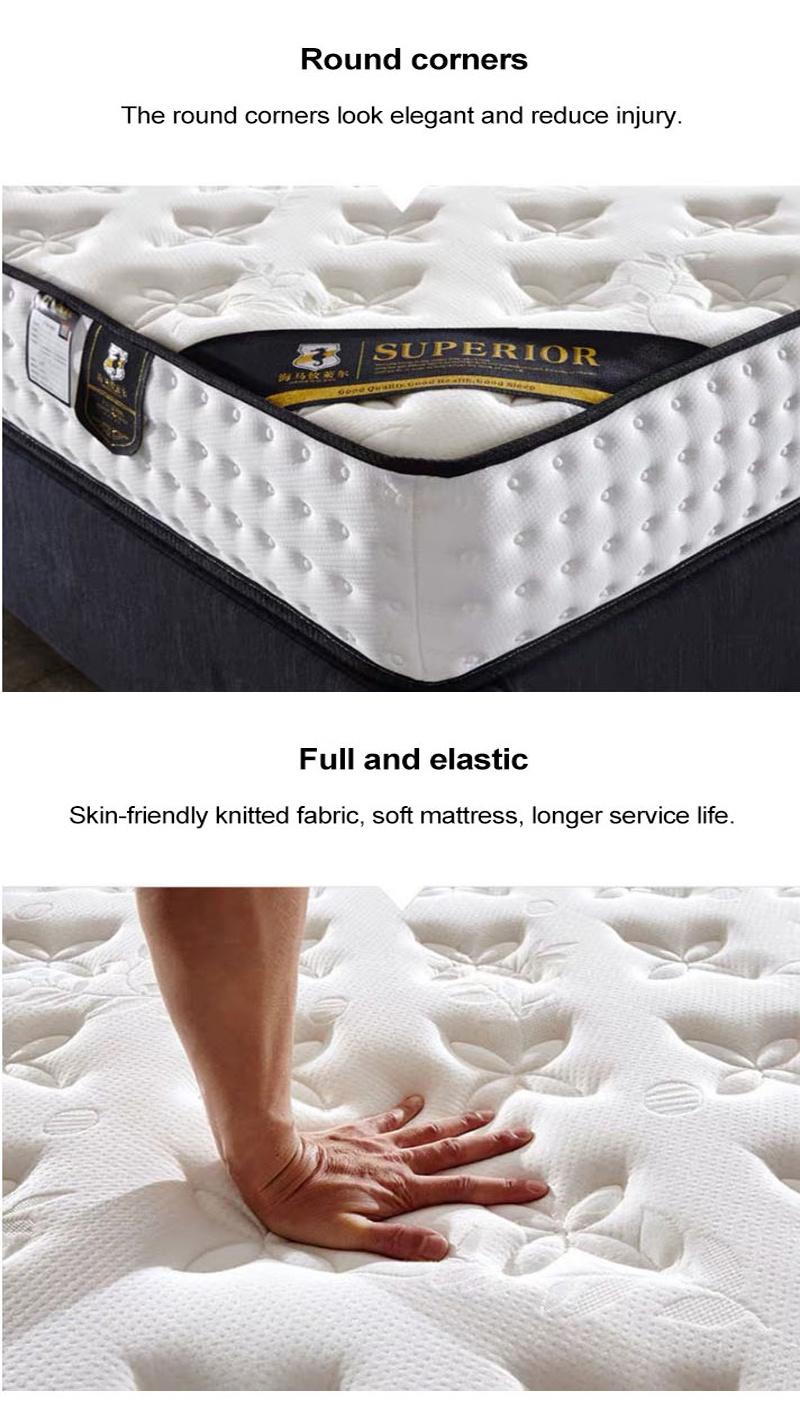 Chinese Furniture Memory Foam Mattress Spring Compressed for Single Bed
