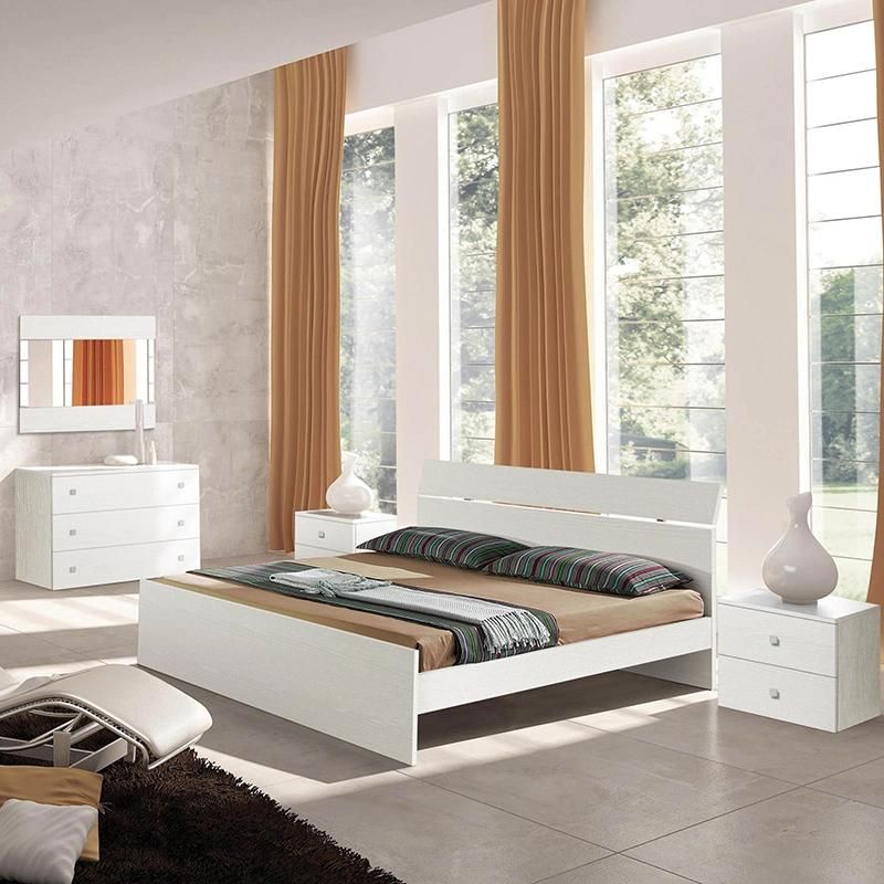 Nova Bedroom Furniture Sets King Size Double Bed Wooden Wardrobe Bedroom Furniture Set