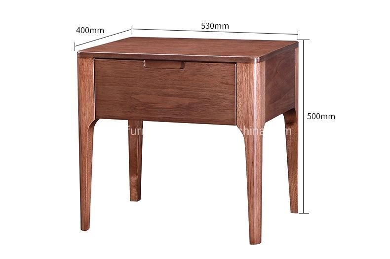 Hot Sale Modern Home Furniture High End Bed Nightstand