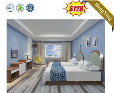 5 Star King Size Bed Hotel Bedroom Furniture Set Foshan Hotel Room Furniture
