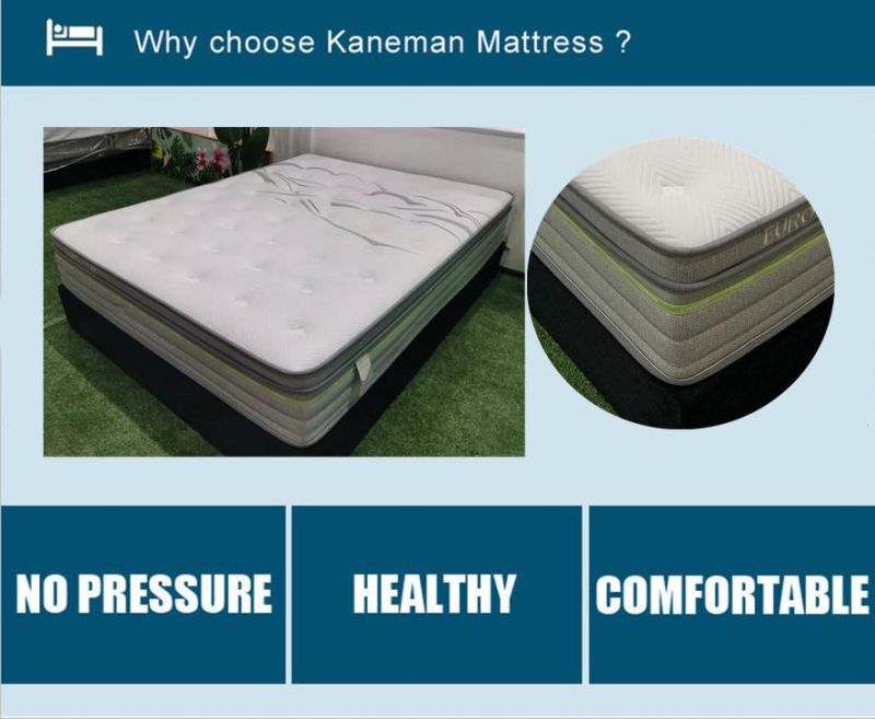 New Style Spring Mattress 12inch Memory Foam Mattress Wholesale Price Mattress