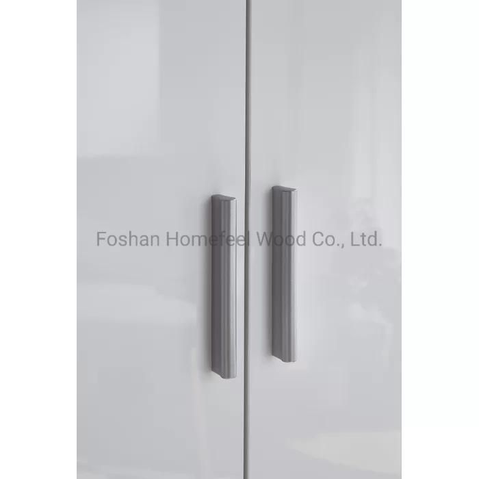 Hot Sales Furniture Simple Two Door Design Bedroom Wooden Wardrobe (HF-WB33)