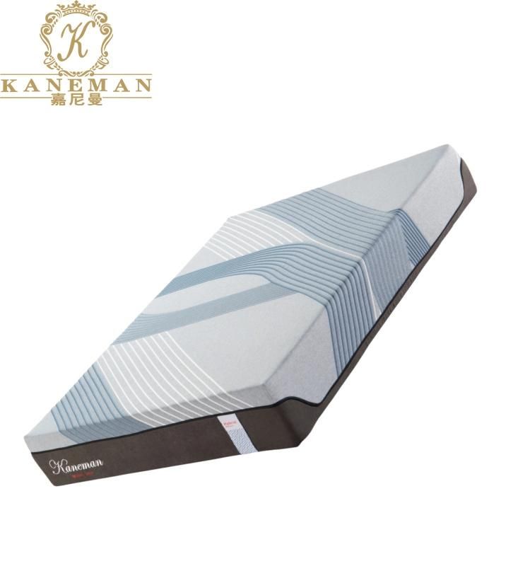 Luxury Natural Latex Gel Memory Foam Mattress Roll in Color Box