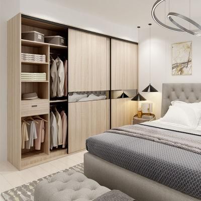Customized Modern Large-Capacity Sliding Door Wardrobe