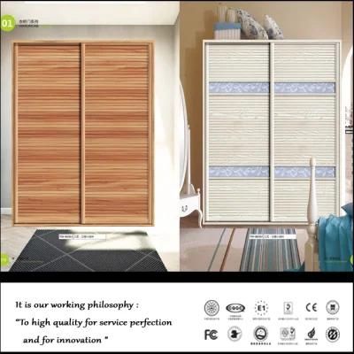 Modern Bedroom Shutter Door Wholesale Wardrobe