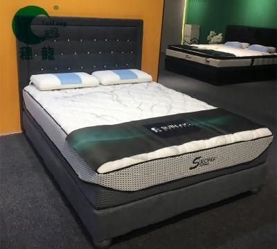 Comfortable Mattress Quilting Fabric Cover Memory Foam Mattress