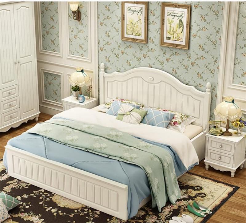 Hot Selling Other Furniture Princess Double Bed Pastoral Bed