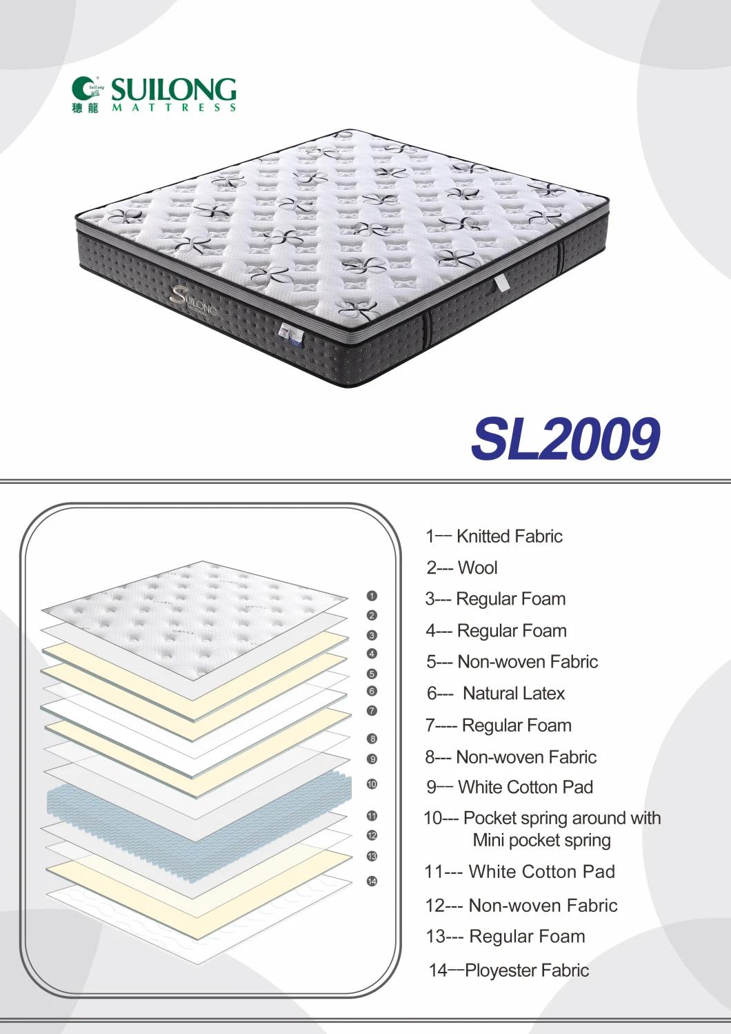 Modern Bedroom Fruniture Pocket Spring Mattress