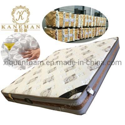 Firm Pocket Spring Mattress Flat Packed Custom Sizes Bed Mattress