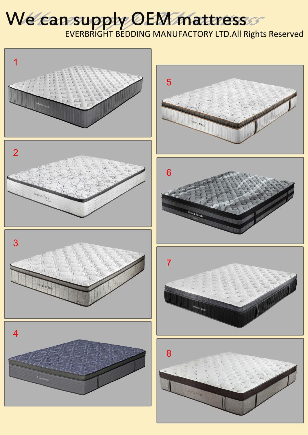 Hot Selling Pocket Spring Mattress From China Mattress Manufacturer Eb15-06