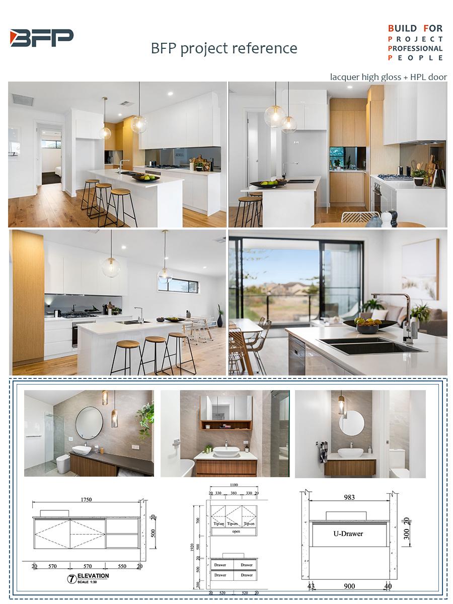 Modern Bedroom Furniture Melamine Wardrobes