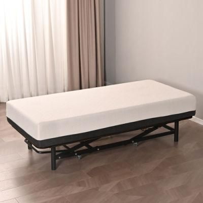 Europe Style Hotel Electric Bed with Lifting Pole