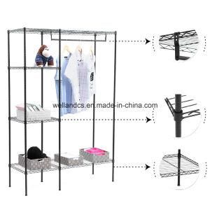 DIY Closet Steel Wardrobe Rack Shelf with NSF Approval