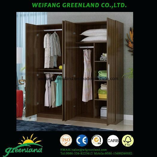 Wood Panels Wardrobe with High Quality