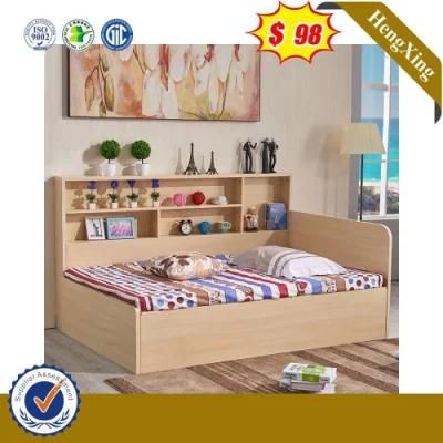 Popular Fashion Wooden Kids Bed Children with Bookshelf Bedroom Home Furniture
