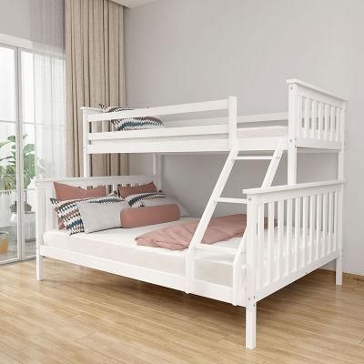Kids Furniture Bunk Beds Bed Solid Wood Double Deckers Beds Pine Wododen Bed with Ladder