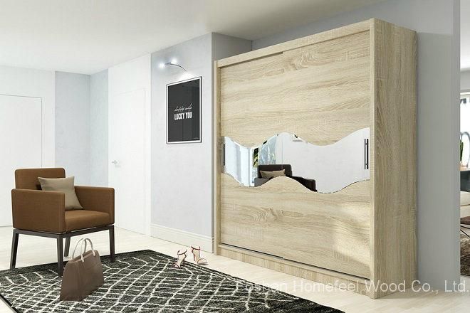 High Quality Sliding Wardrobe Bedroom Set (HF-EY08097)