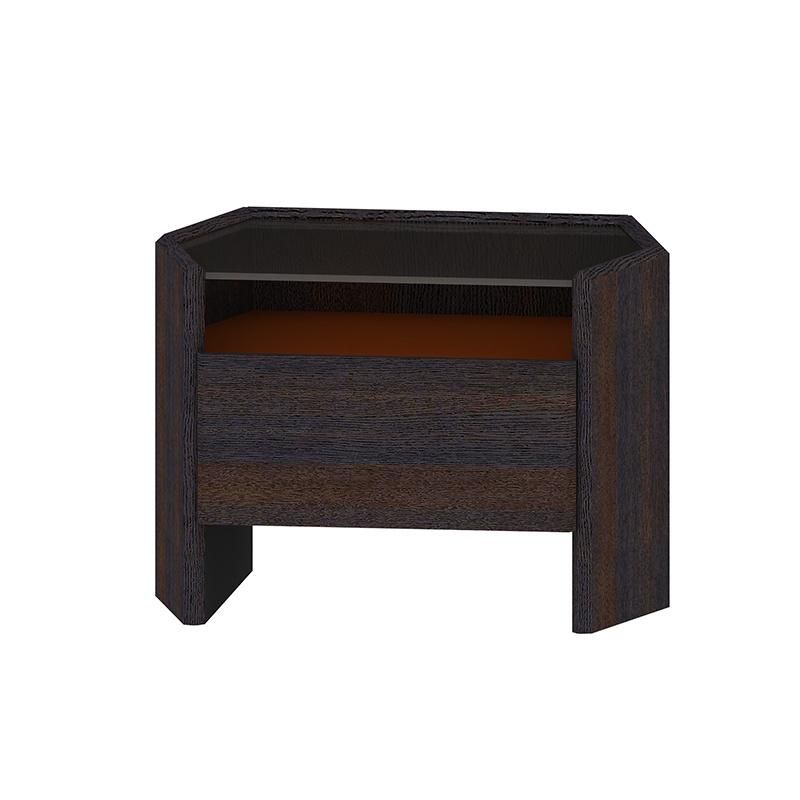 S-Ctg020A Italian Design Wooden Night Stand, Best Selling Modern Bedroom Set in Home and Hotel Bedroom
